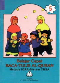 Image of Belajar Cepat Baca - Tulis Al-Quran ( 5 )