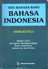 Image of TATA BAHASA BAKU BAHASA INDONESIA