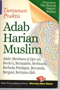 Image of Adab Harian Muslim ( Tuntunan Praktis )