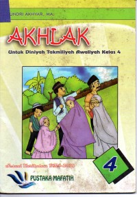 Image of AKHLAK : Untuk Diniyah Takmiliyah Awaliyah Kelas 4